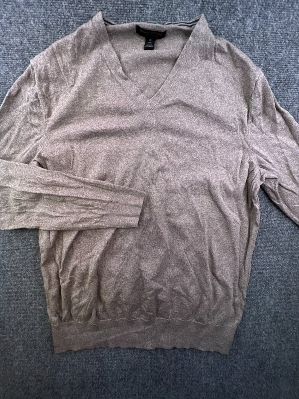 Banana Republic Sweater XL Luxury Blend Pullover Silk Cashmere Cotton Adult Soft